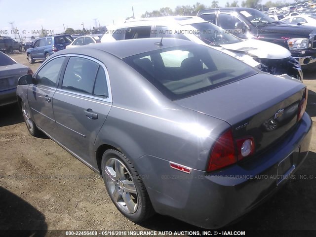1G1ZH57B49F252664 - 2009 CHEVROLET MALIBU 1LT 灰色 照片 3