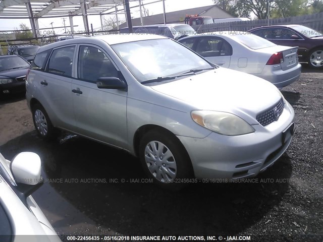 2T1LR32E83C021184 - 2003 TOYOTA COROLLA MATRIX XR SILVER photo 1