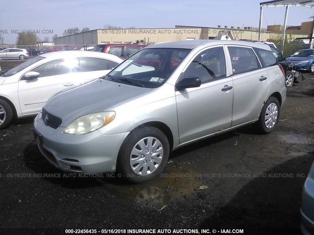 2T1LR32E83C021184 - 2003 TOYOTA COROLLA MATRIX XR SILVER photo 2