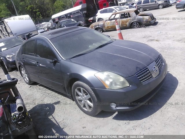 1N4BA41E06C853342 - 2006 NISSAN MAXIMA SE/SL GRAY photo 1