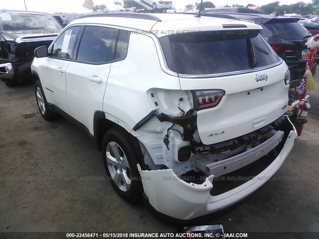 3C4NJDBB0HT680179 - 2017 JEEP COMPASS LATITUDE 白色 照片 3