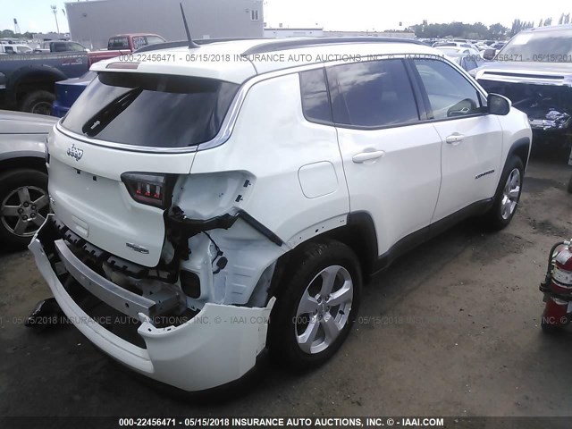 3C4NJDBB0HT680179 - 2017 JEEP COMPASS LATITUDE 白色 照片 4