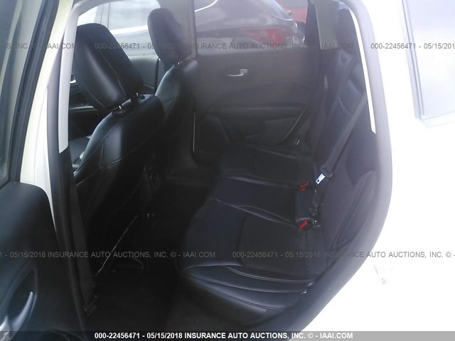 3C4NJDBB0HT680179 - 2017 JEEP COMPASS LATITUDE 白色 照片 8