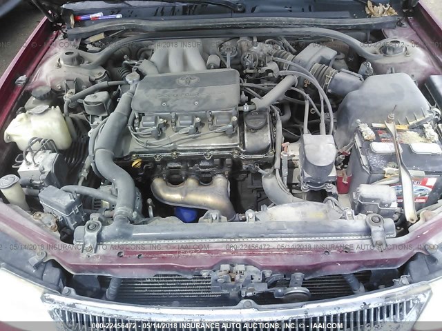 2T1FF22P81C431319 - 2001 TOYOTA CAMRY SOLARA SE/SLE წითელი ფოტო 10