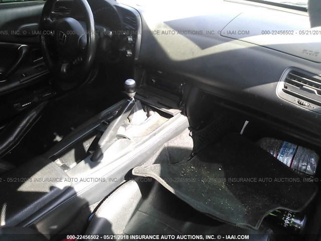 JHMAP21446S000835 - 2006 HONDA S2000 SILVER photo 5