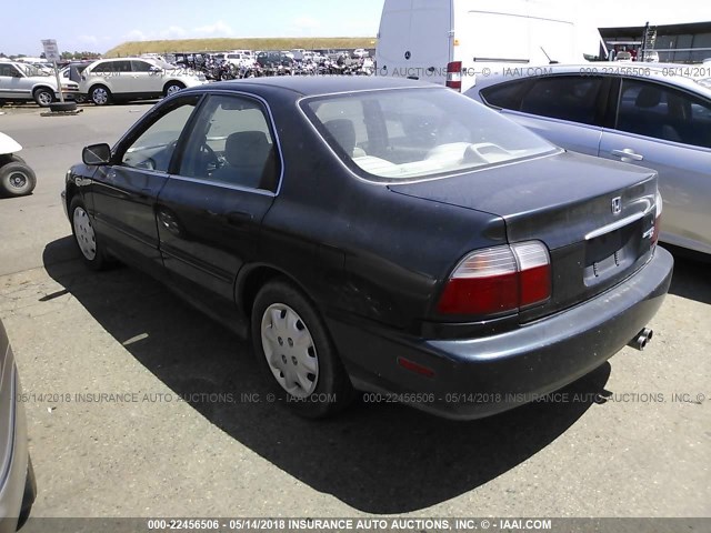 1HGCD5657TA017217 - 1996 HONDA ACCORD EX/EX-R GREEN photo 3