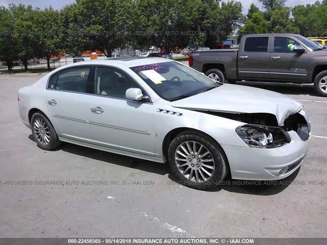 1G4HH5E94AU108921 - 2010 BUICK LUCERNE SUPER SERIES WHITE photo 1