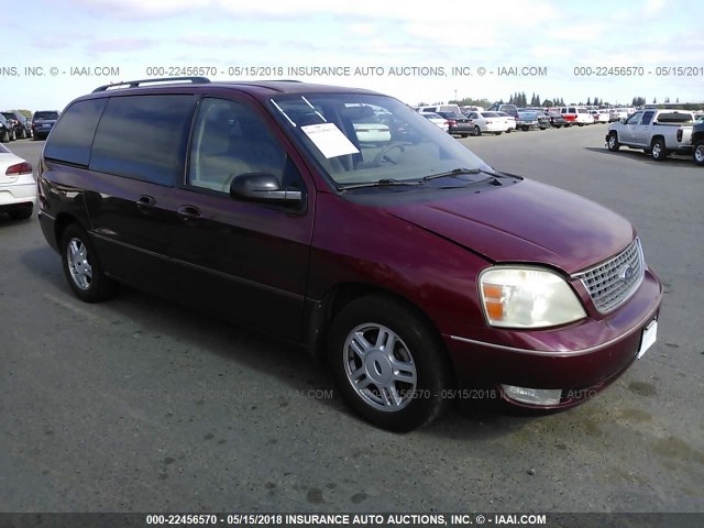 2FMDA52234BA38980 - 2004 FORD FREESTAR SEL BURGUNDY photo 1