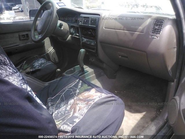 4TASN92N1XZ516389 - 1999 TOYOTA TACOMA XTRACAB PRERUNNER მწვანე ფოტო 5