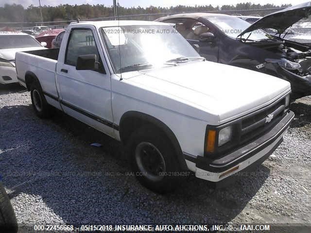 1GCCS14Z9P0166873 - 1993 CHEVROLET S TRUCK S10 WHITE photo 2