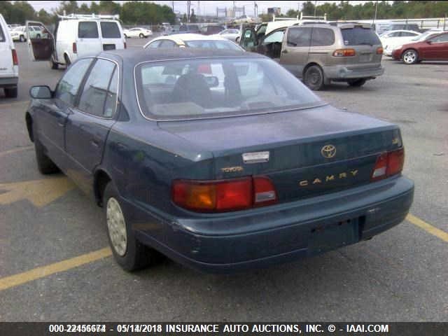 4T1BG12K7TU915199 - 1996 TOYOTA CAMRY DX/LE/XLE GREEN photo 3