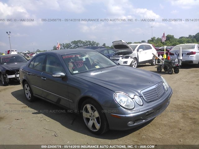 WDBUF26J35A739939 - 2005 MERCEDES-BENZ E 320 CDI GRAY photo 1