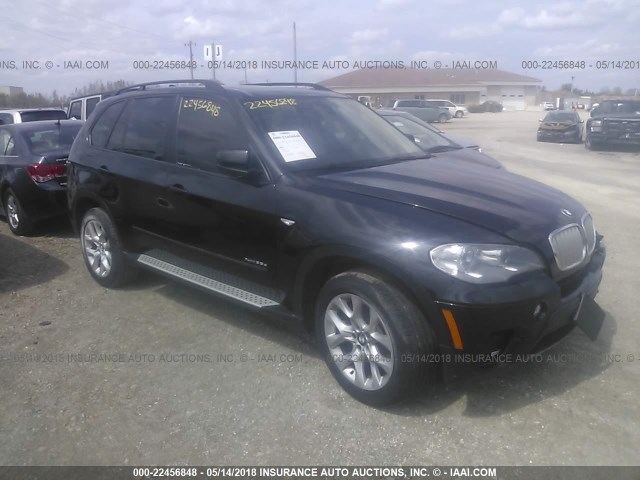 5UXZW0C57CL666724 - 2012 BMW X5 XDRIVE35D BLACK photo 1