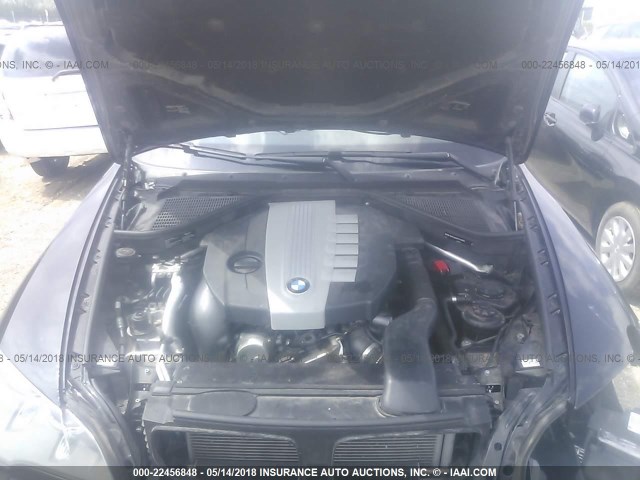 5UXZW0C57CL666724 - 2012 BMW X5 XDRIVE35D BLACK photo 10