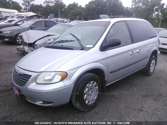 1C4GJ25B63B113980 - 2003 CHRYSLER VOYAGER SILVER photo 2