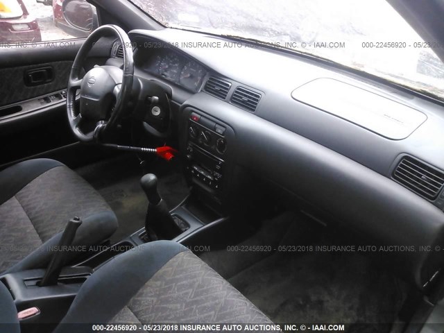 3N1BB41D4XL000112 - 1999 NISSAN SENTRA SE GRAY photo 5