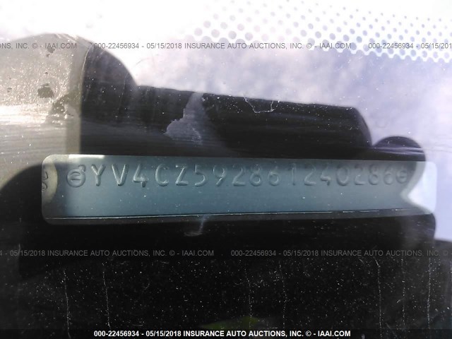 YV4CZ592861240286 - 2006 VOLVO XC90 GRAY photo 9