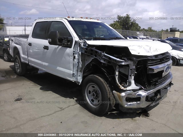 1FT7W2B68HEE58863 - 2017 FORD F250 SUPER DUTY WHITE photo 1