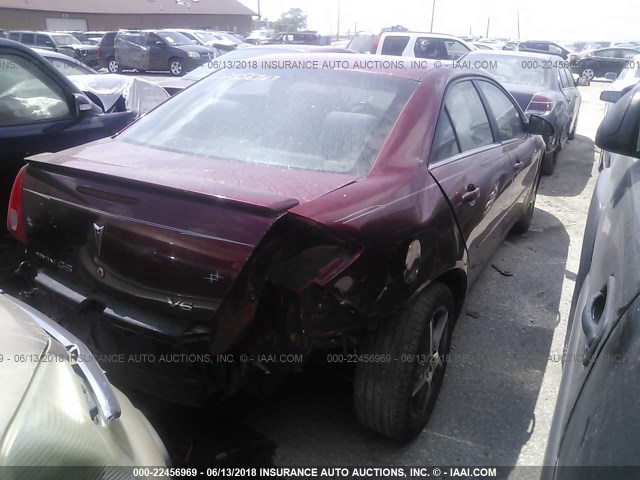 1G2ZG57N384111278 - 2008 PONTIAC G6 SE RED photo 4