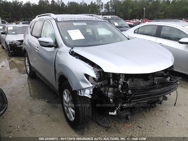 KNMAT2MT8HP537794 - 2017 NISSAN ROGUE S/SV SILVER photo 1