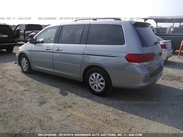 5FNRL38649B039665 - 2009 HONDA ODYSSEY EXL ვერცხლისფერი ფოტო 3