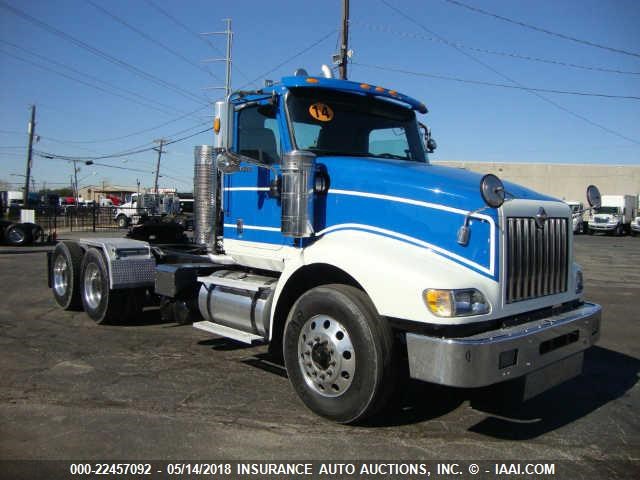 3HSXYSNR9EN795856 - 2014 INTERNATIONAL 5900  WHITE photo 1