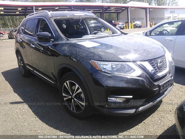 JN8AT2MV5JW320799 - 2018 NISSAN ROGUE S/SL/SV BLACK photo 1