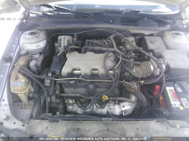1G1NE52J63M685198 - 2003 CHEVROLET MALIBU LS ვერცხლისფერი ფოტო 10