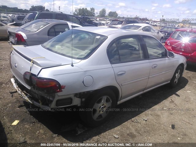 1G1NE52J63M685198 - 2003 CHEVROLET MALIBU LS ვერცხლისფერი ფოტო 4