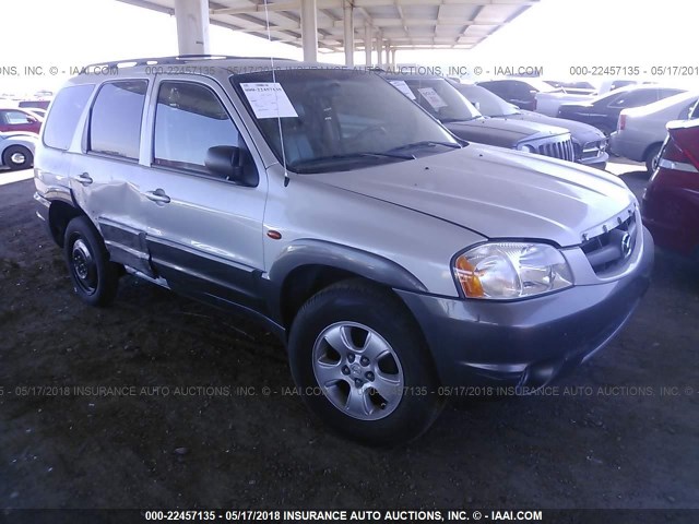 4F2CZ06124KM14796 - 2004 MAZDA TRIBUTE ES 银色 照片 1