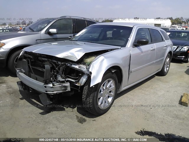 2D4FV48T05H617776 - 2005 DODGE MAGNUM SE SILVER photo 2