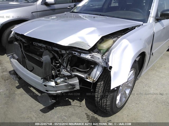 2D4FV48T05H617776 - 2005 DODGE MAGNUM SE SILVER photo 6