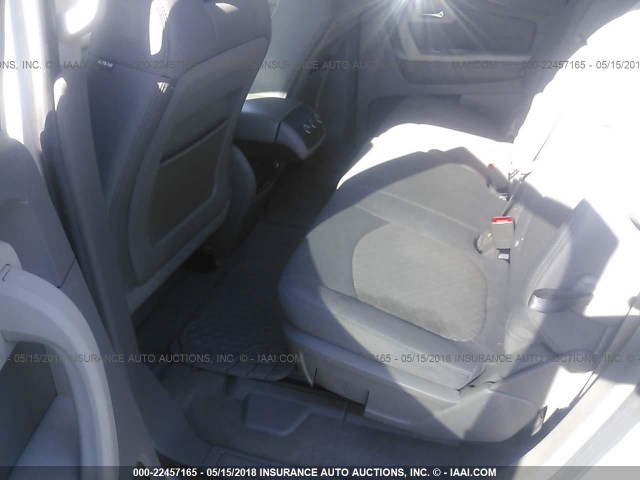 1GNKVEED2BJ103489 - 2011 CHEVROLET TRAVERSE LS SILVER photo 8