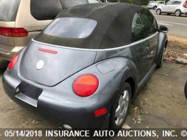 3VWBM31Y05M364892 - 2005 VOLKSWAGEN NEW BEETLE GL 灰色 照片 4