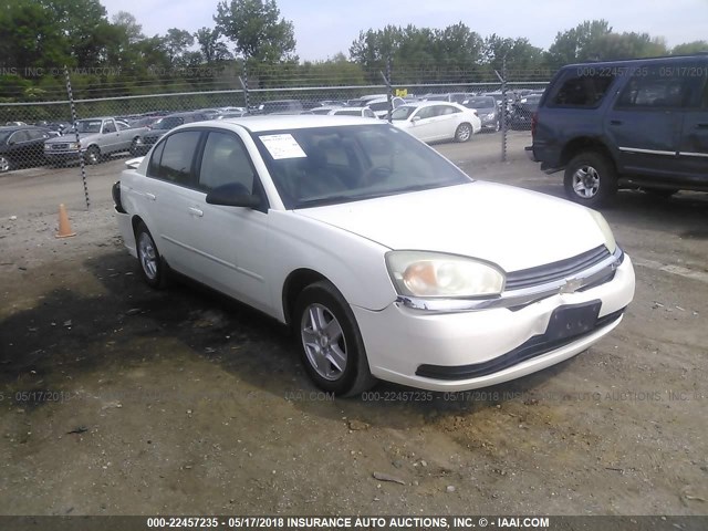 1G1ZT54834F224547 - 2004 CHEVROLET MALIBU LS WHITE photo 1