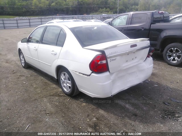 1G1ZT54834F224547 - 2004 CHEVROLET MALIBU LS WHITE photo 3