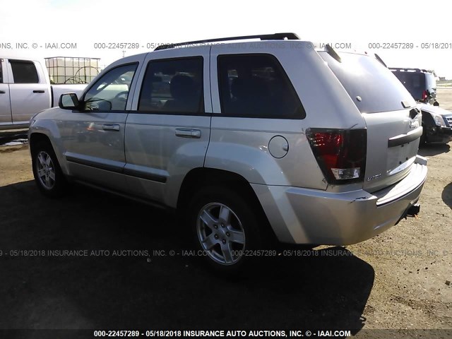 1J8HS48P27C572937 - 2007 JEEP GRAND CHEROKEE LAREDO/COLUMBIA/FREEDOM 灰色 照片 3