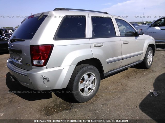 1J8HS48P27C572937 - 2007 JEEP GRAND CHEROKEE LAREDO/COLUMBIA/FREEDOM 灰色 照片 4