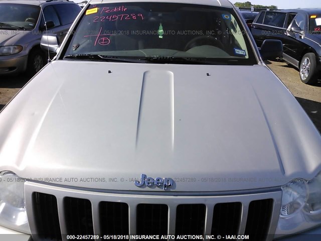 1J8HS48P27C572937 - 2007 JEEP GRAND CHEROKEE LAREDO/COLUMBIA/FREEDOM 灰色 照片 6