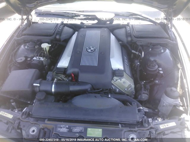 WBADN5343XGC93036 - 1999 BMW 540 I BLACK photo 10