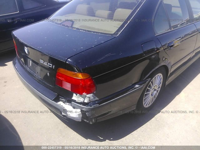WBADN5343XGC93036 - 1999 BMW 540 I BLACK photo 6
