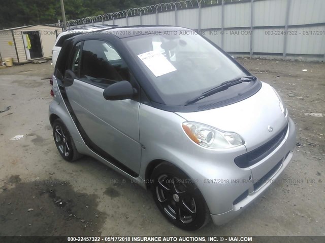 WMEEJ3BA7CK539302 - 2012 SMART FORTWO PURE/PASSION SILVER photo 1