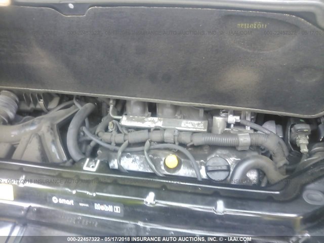 WMEEJ3BA7CK539302 - 2012 SMART FORTWO PURE/PASSION SILVER photo 10