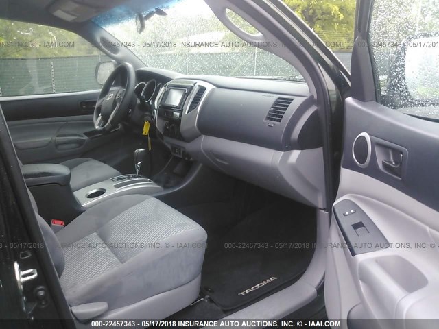 5TFUX4ENXEX029853 - 2014 TOYOTA TACOMA ACCESS CAB Жасыл фото 5