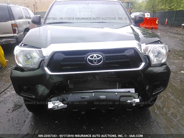 5TFUX4ENXEX029853 - 2014 TOYOTA TACOMA ACCESS CAB Жасыл фото 6