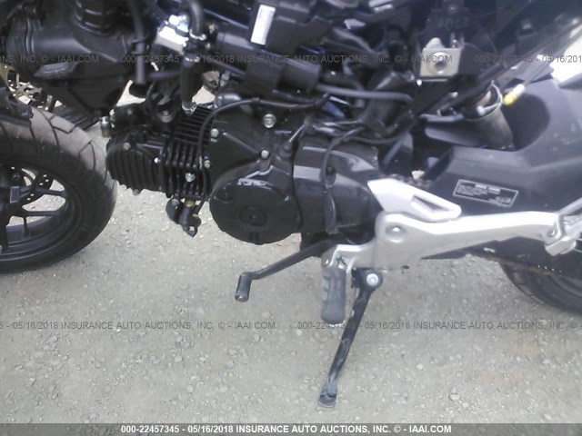 MLHJC6116H5207915 - 2017 HONDA GROM 125 BLACK photo 9