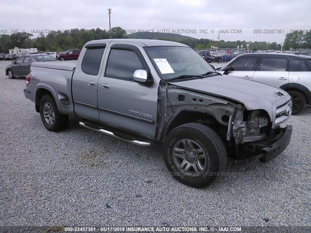 5TBRT34163S403364 - 2003 TOYOTA TUNDRA ACCESS CAB SR5 SILVER photo 1