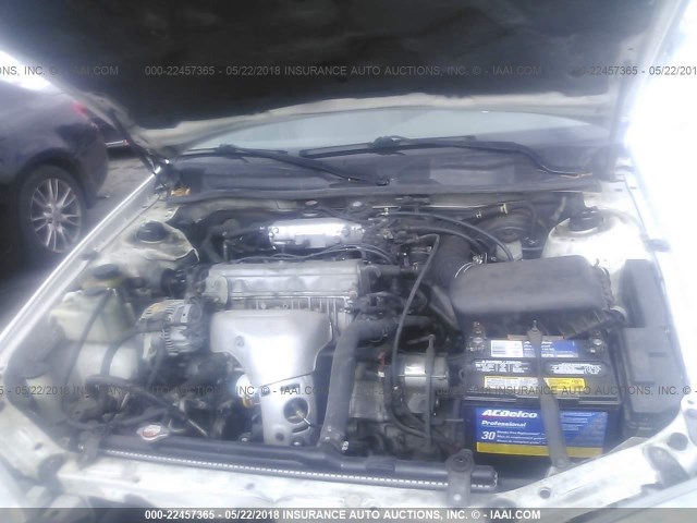 4T1BG22K41U865655 - 2001 TOYOTA CAMRY CE/LE/XLE 白色 照片 10