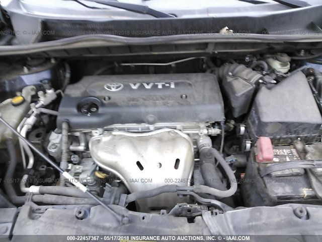 JTLKE50E181019654 - 2008 TOYOTA SCION XB BLUE photo 10