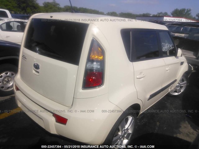 KNDJT2A24B7344741 - 2011 KIA SOUL +/!/SPORT CREAM photo 4